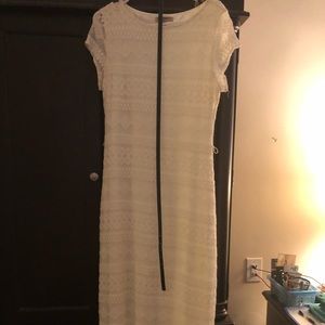 Long white dress worn once